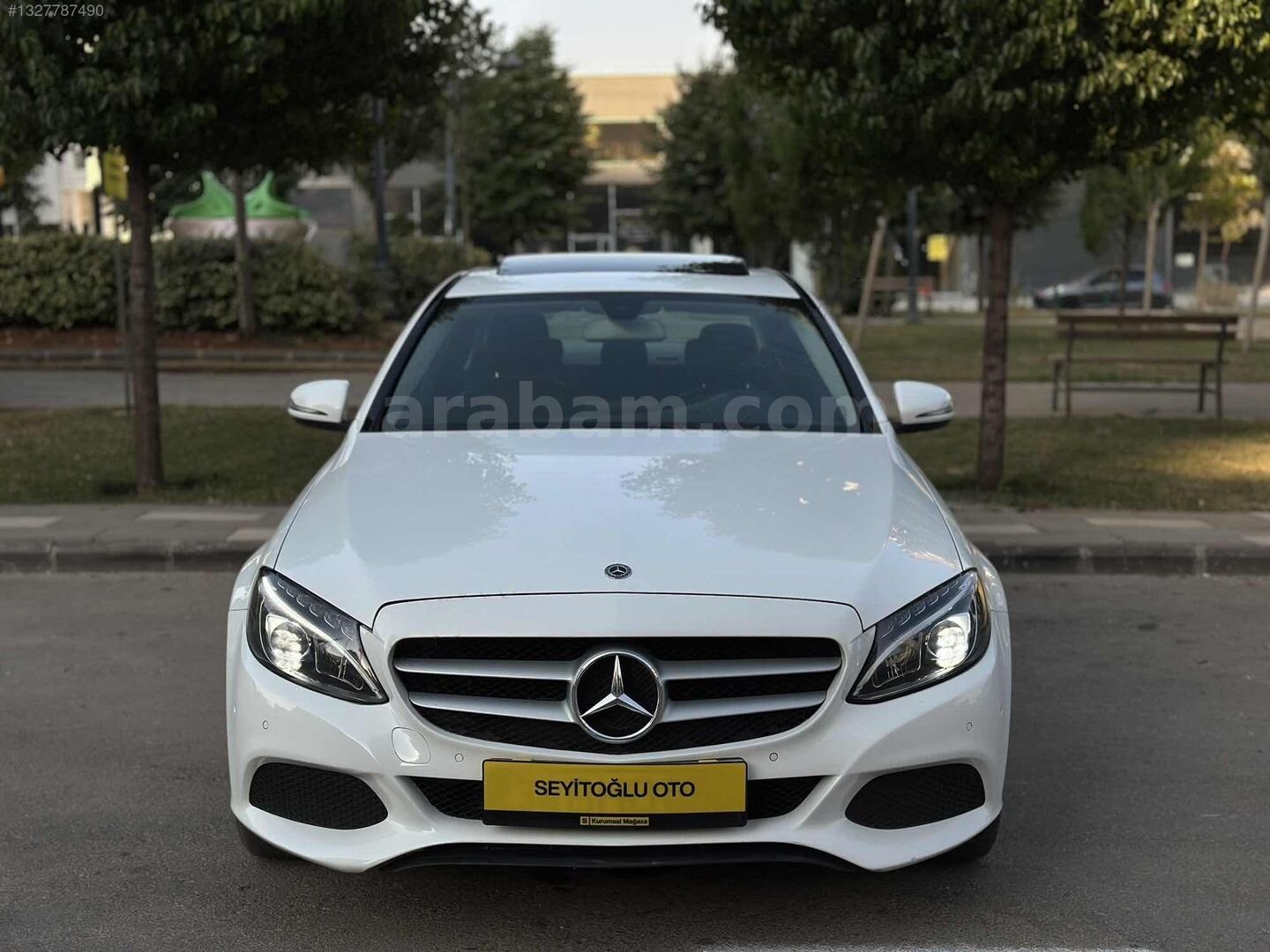 Galeriden Mercedes - Benz C 200 D Comfort 2018 Model Gaziantep 146.000 km Beyaz 1