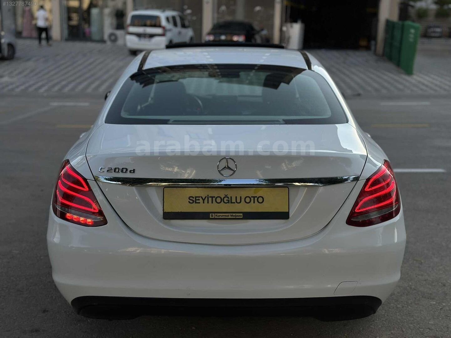 Galeriden Mercedes - Benz C 200 D Comfort 2018 Model Gaziantep 146.000 km Beyaz 5