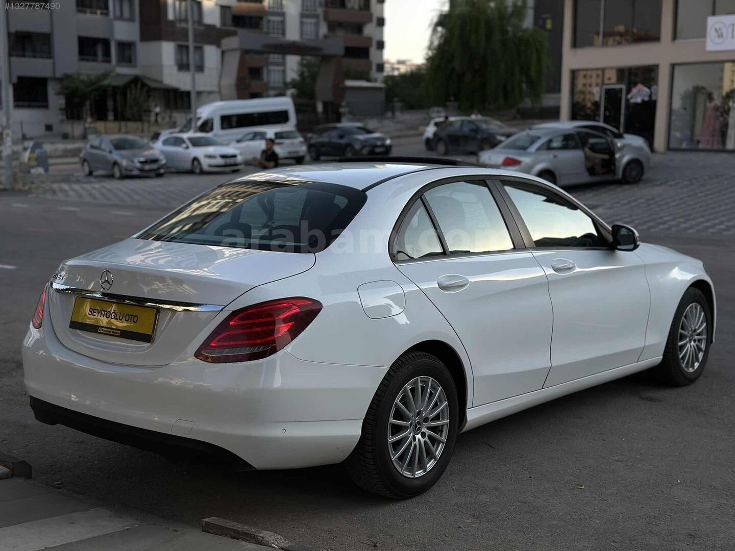 Galeriden Mercedes - Benz C 200 D Comfort 2018 Model Gaziantep 146.000 km Beyaz 6