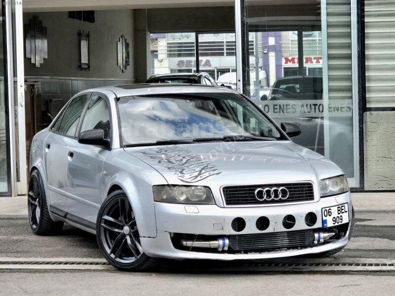 Galeriden Audi A4 Sedan 1.8 T Quattro 2002 Model Konya 278.000 km Gri