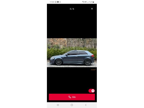 Sahibinden Audi A3 Sportback 1.6 Ambition 2004 Model
