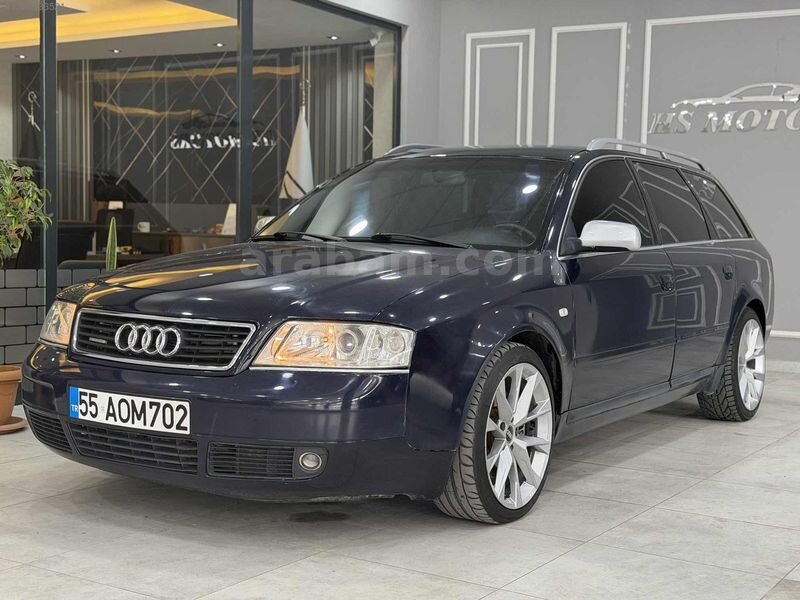 Galeriden Audi A6 Avant 2.5 TDI Quattro 2001 Model Samsun 270.000 km Siyah