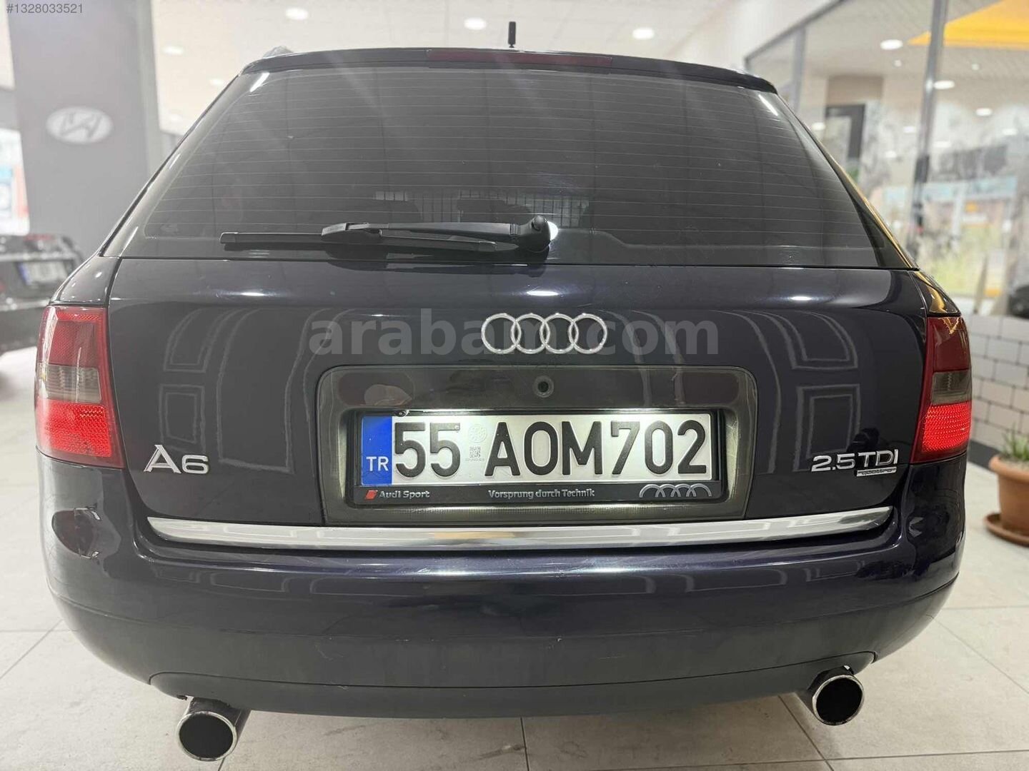 Galeriden Audi A6 Avant 2.5 TDI Quattro 2001 Model Samsun 270.000 km Siyah 7