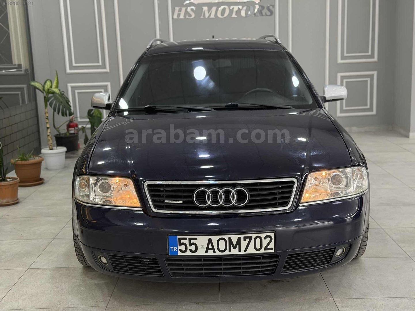 Galeriden Audi A6 Avant 2.5 TDI Quattro 2001 Model Samsun 270.000 km Siyah 3