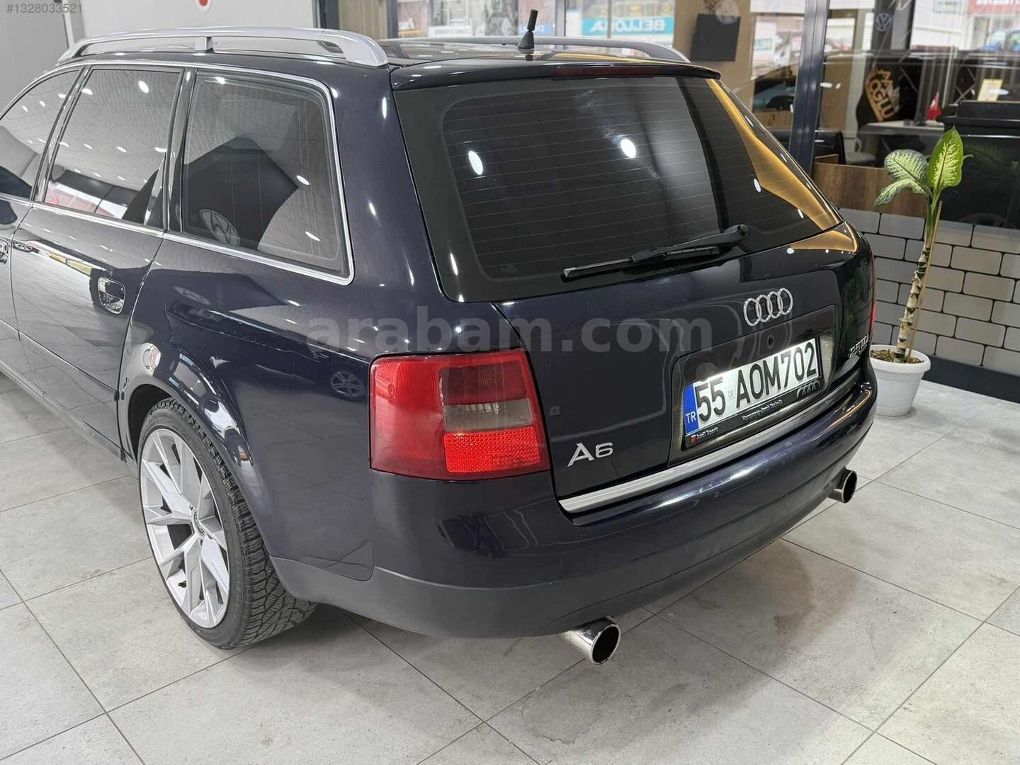 Galeriden Audi A6 Avant 2.5 TDI Quattro 2001 Model Samsun 270.000 km Siyah 6