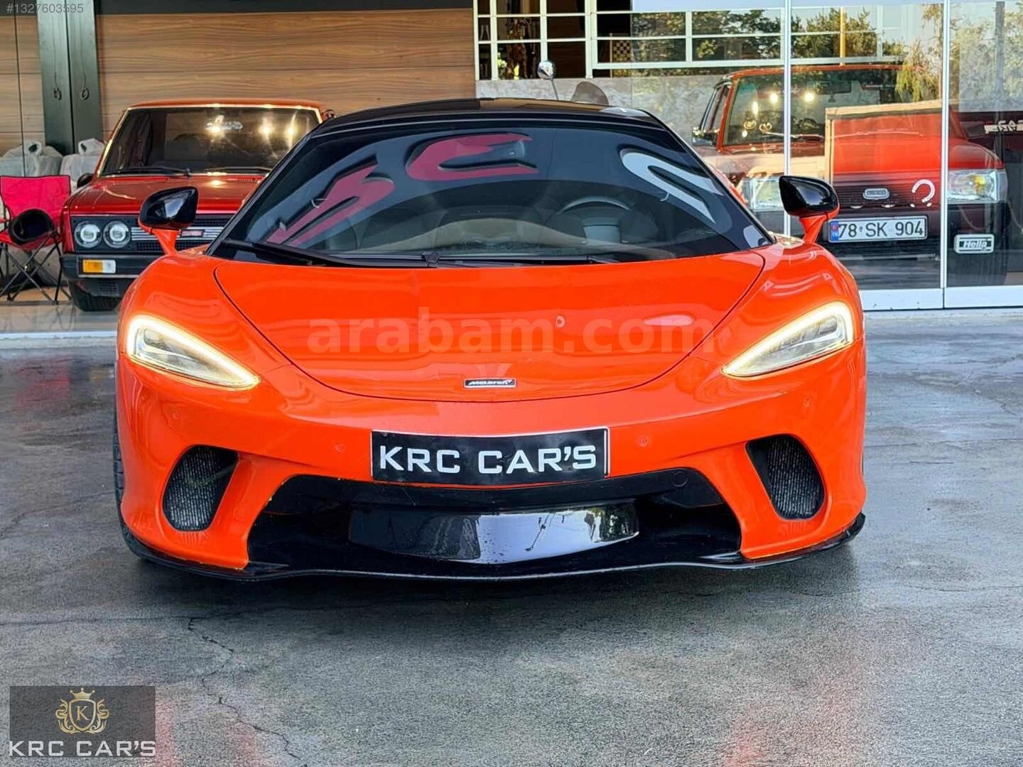 Galeriden McLaren GT 4.0 2020 Model İstanbul 38.000 km Turuncu 2