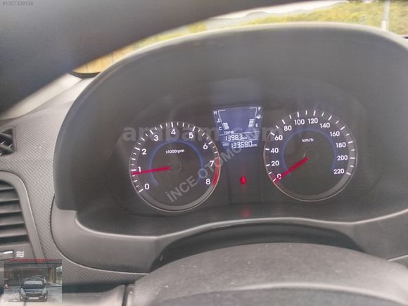 2012 HYUNDAİ ACCENT BLUE MODE PLUS 1.4 CVVT