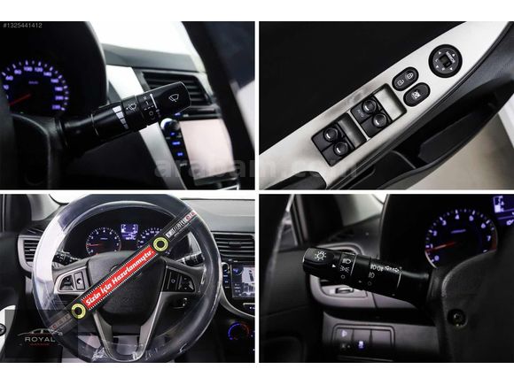 ROYAL GARAGE'DAN İLK EL ACCENT BLUE 1.4 MODE PLUS BOYASIZ-HATASZ