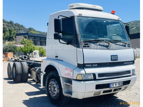 ÖZTÜBEKTEN 2004 MODEL BMC PRO 624 6x2 ŞASİ TAVAN KLİMALI