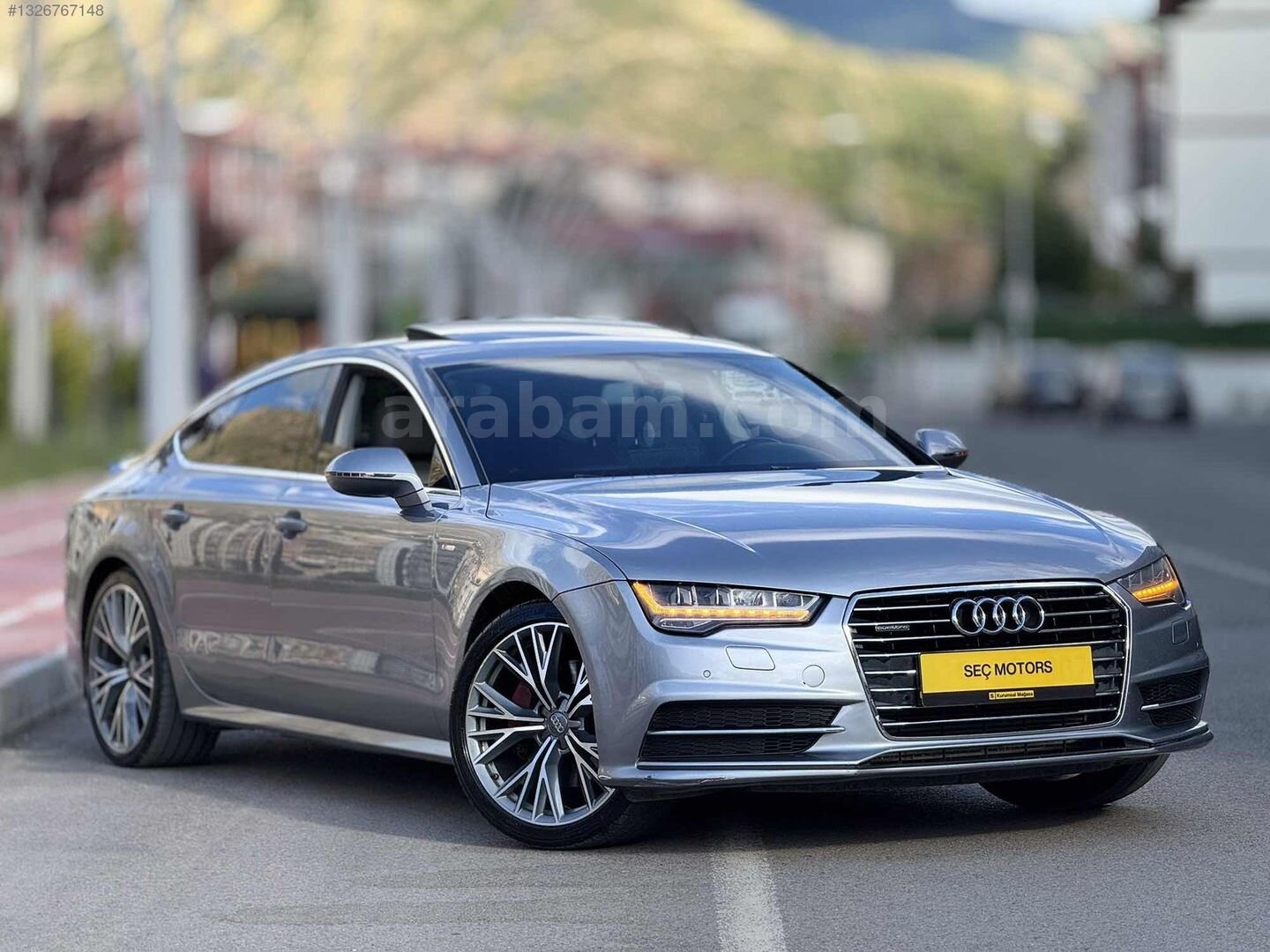 Galeriden Audi A7 3.0 TDI 2015 Model Gümüşhane 205.000 km Gri 7