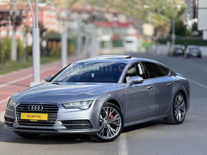 Galeriden Audi A7 3.0 TDI 2015 Model Gümüşhane 205.000 km Gri