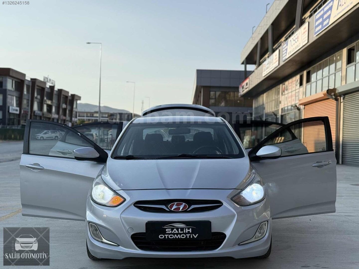 Galeriden Hyundai Accent Blue 1.6 CRDI Mode 2013 Model Ankara 310.000 km Gri 6