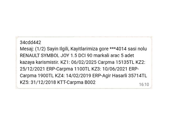 2018 SYMBOL 1.5 DİZEL 173.700 KM 585000 TL