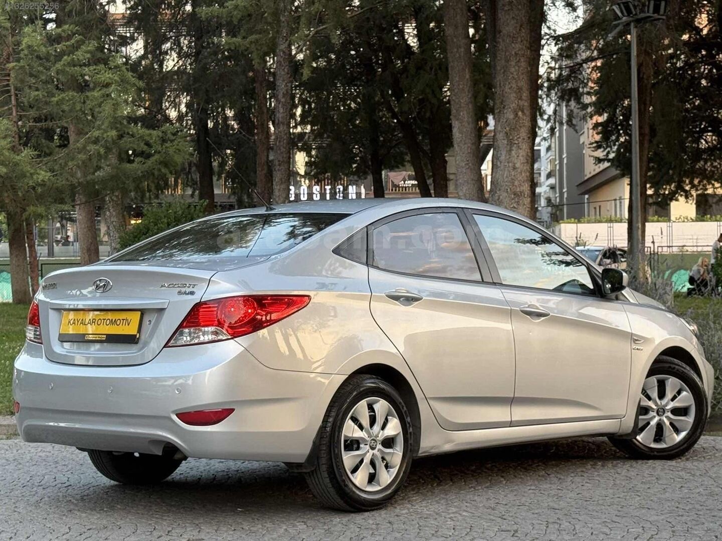 Galeriden Hyundai Accent Blue 1.6 CRDI Mode 2012 Model Denizli 214.000 km Gri 7