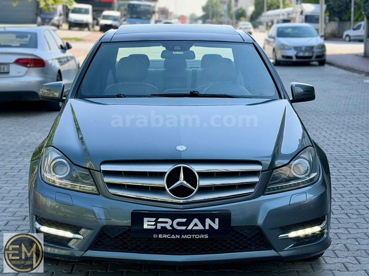Galeriden Mercedes - Benz C 180 Kompressor BlueEfficiency AMG 2011 Model Konya 140.000 km Gri 2