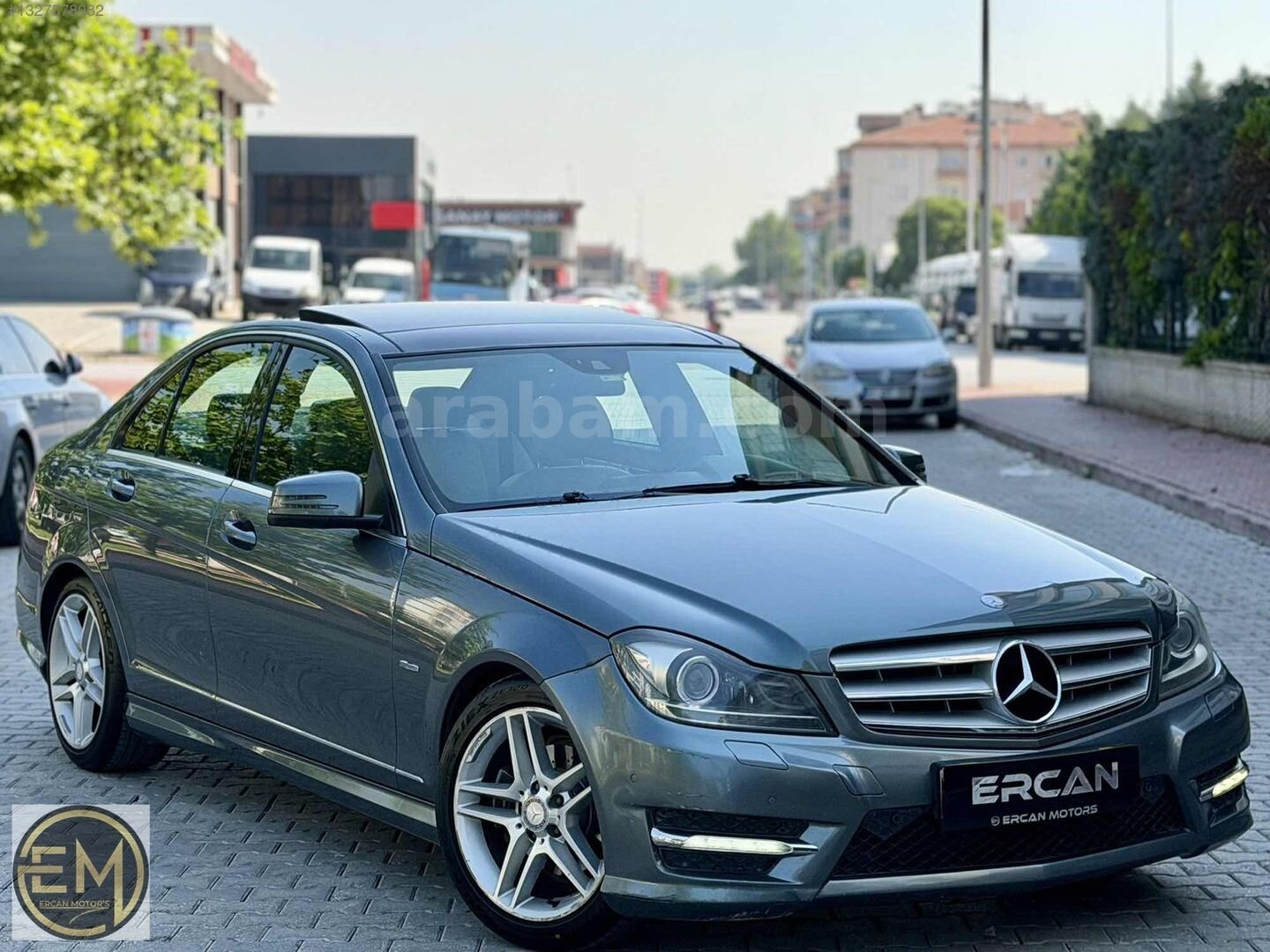 Galeriden Mercedes - Benz C 180 Kompressor BlueEfficiency AMG 2011 Model Konya 140.000 km Gri 3