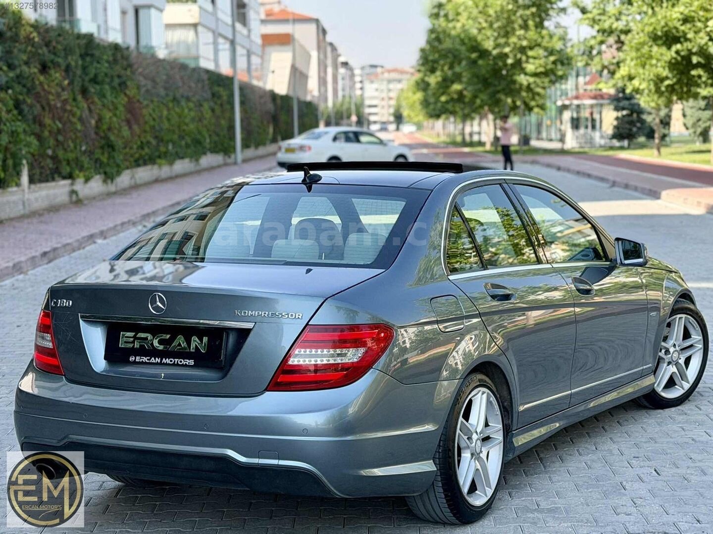 Galeriden Mercedes - Benz C 180 Kompressor BlueEfficiency AMG 2011 Model Konya 140.000 km Gri 5