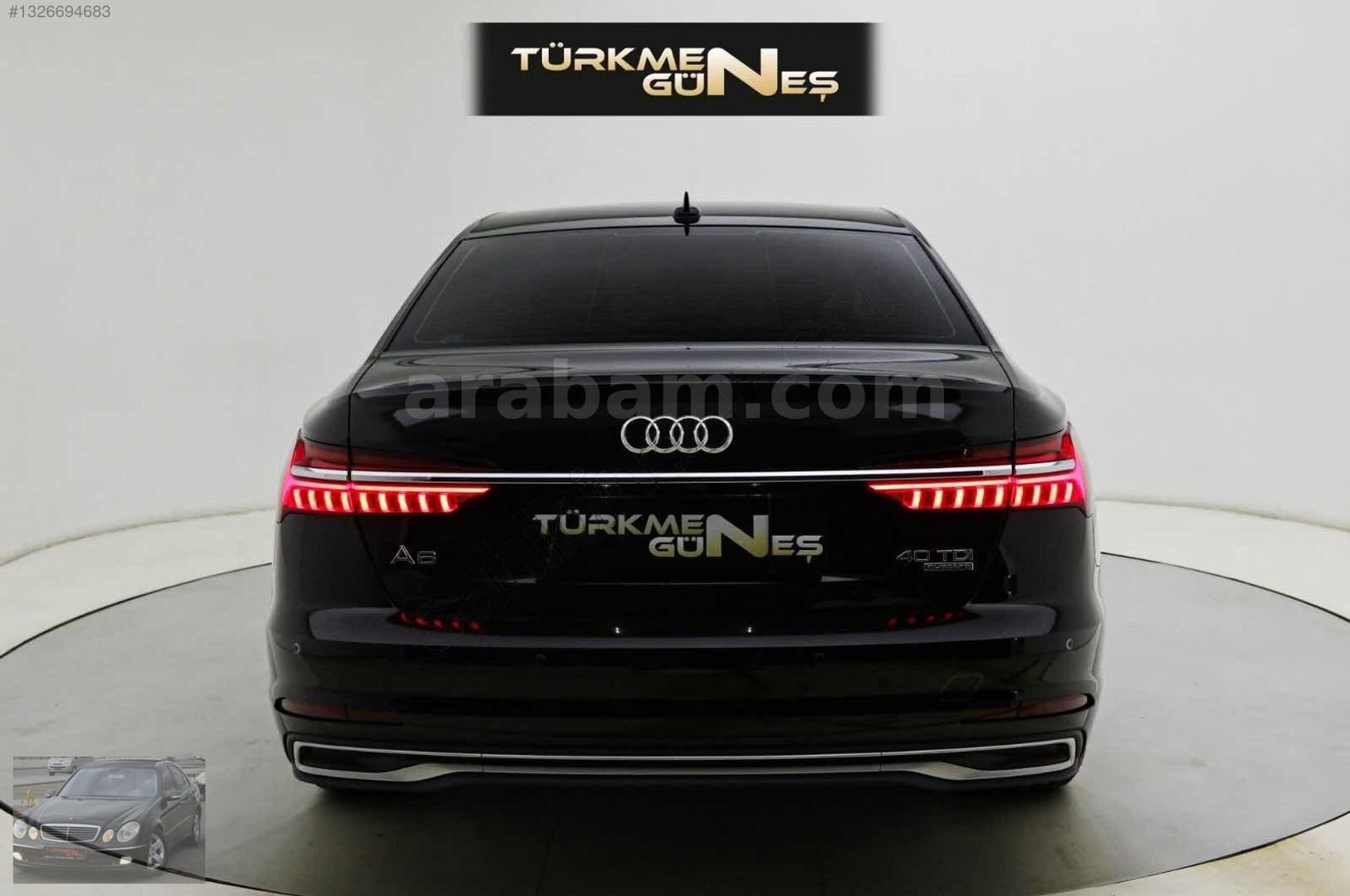 Galeriden Audi A6 Sedan 40 TDI Quattro Advanced 2025 Model Ankara 6.030 km Siyah 4