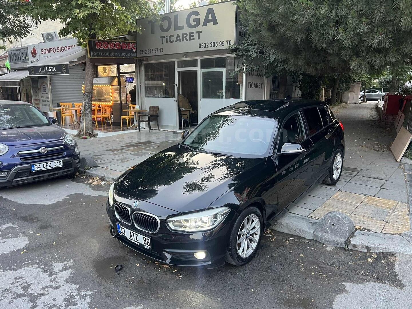 Galeriden BMW 1 Serisi 118i Joy Plus 2017 Model İstanbul 136.000 km Siyah 6