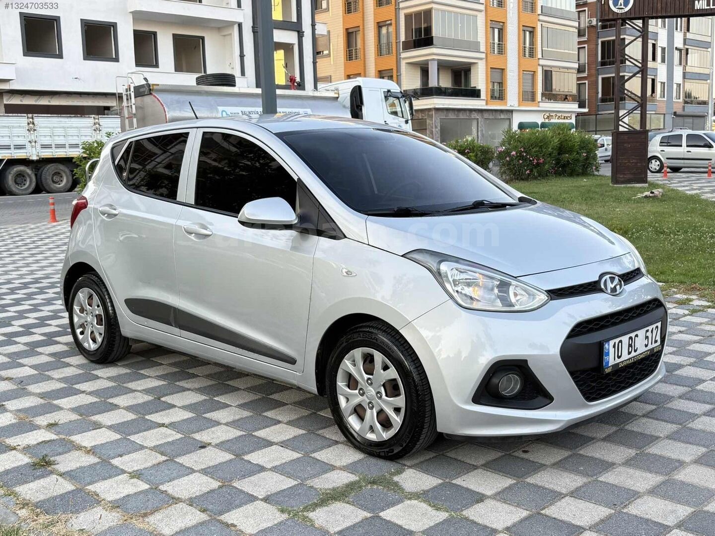 Galeriden Hyundai i10 1.0 D-CVVT Style 2014 Model Balıkesir 220.000 km Gri 3