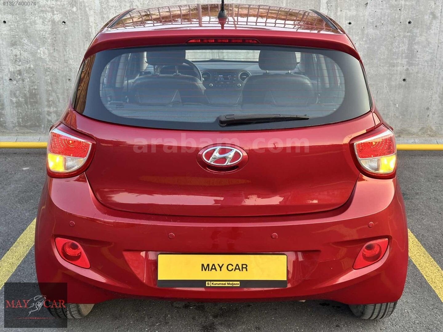 Galeriden Hyundai i10 1.0 D-CVVT Style 2015 Model Kütahya 89.000 km Kırmızı 7