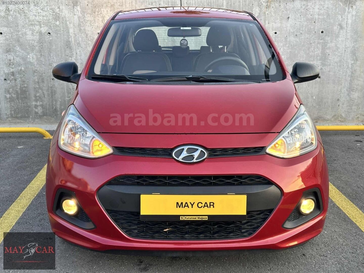 Galeriden Hyundai i10 1.0 D-CVVT Style 2015 Model Kütahya 89.000 km Kırmızı 2
