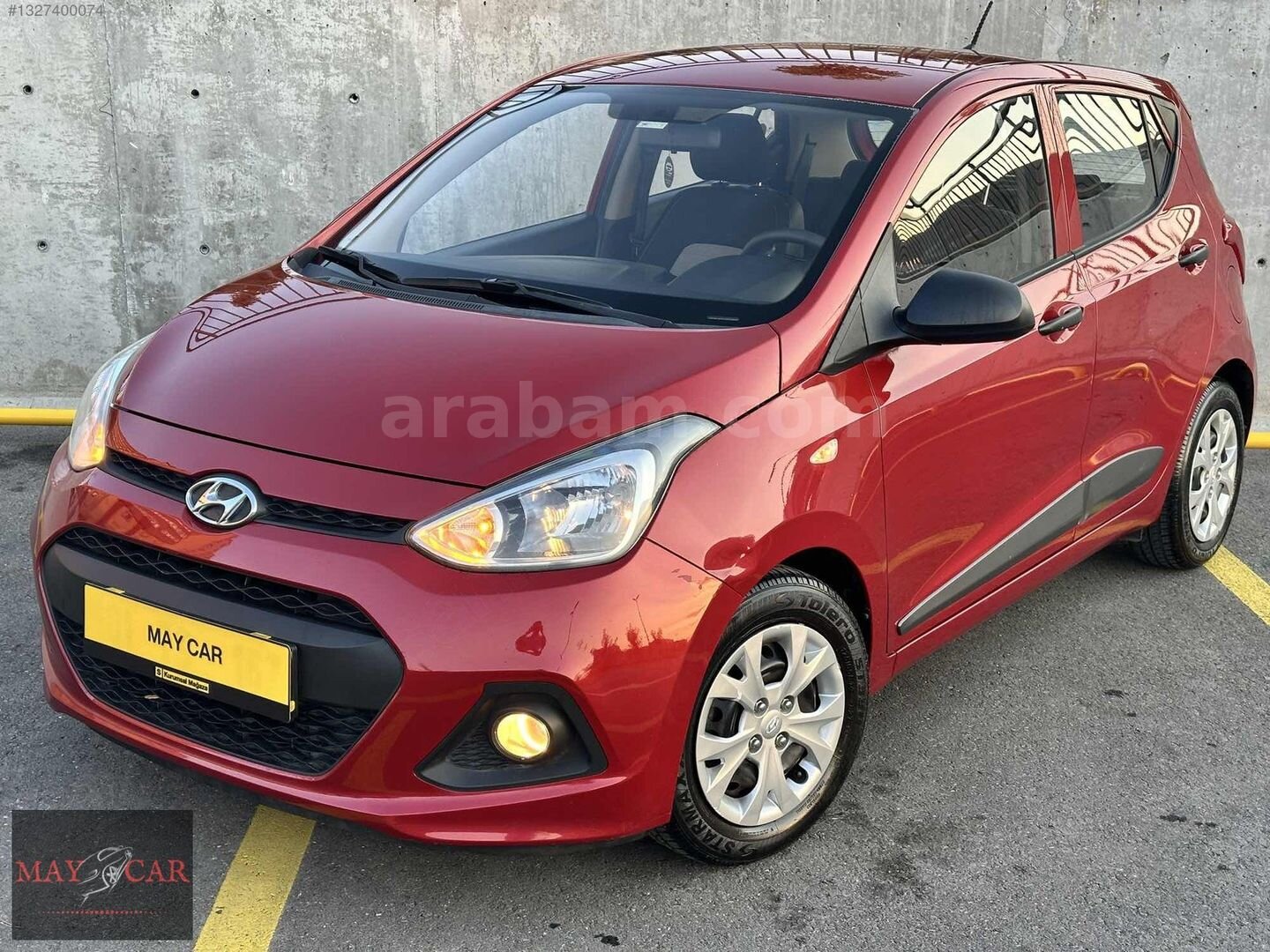 Galeriden Hyundai i10 1.0 D-CVVT Style 2015 Model Kütahya 89.000 km Kırmızı 3
