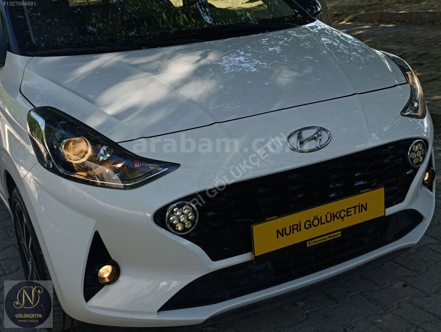 Galeriden Hyundai i10 1.2 MPI Elite 2022 Model Aydın 34.000 km Beyaz 3