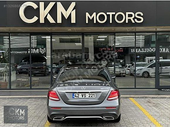 MERCEDES-BENZ E 200 AMG -DEĞİŞENSİZ-TRAMERSİZ-İÇİ TABA-COMMAND-