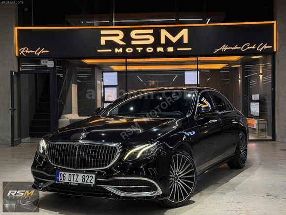 2016 MERCEDES-BENZ E200 AMG CAM TAVAN-RECORE-PAD-BOYASIZ MAYBACH