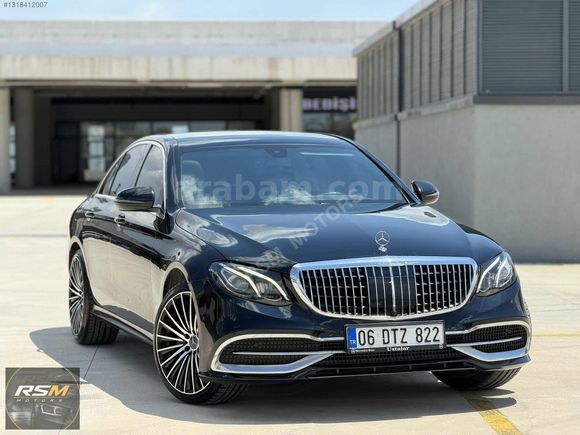 2016 MERCEDES-BENZ E200 AMG CAM TAVAN-RECORE-PAD-BOYASIZ MAYBACH