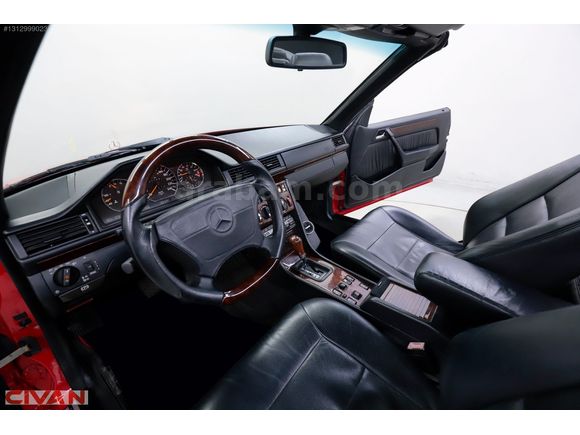 CİVAN 1996 MERCEDES E200 CABRİO-SPORTLİNE-ELK-TENTE-ISITMA-MAUN