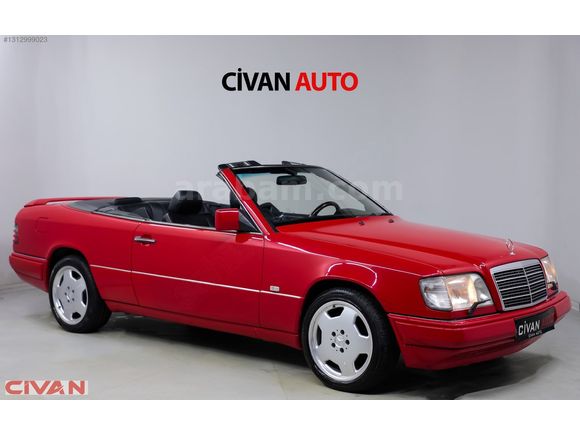 CİVAN 1996 MERCEDES E200 CABRİO-SPORTLİNE-ELK-TENTE-ISITMA-MAUN