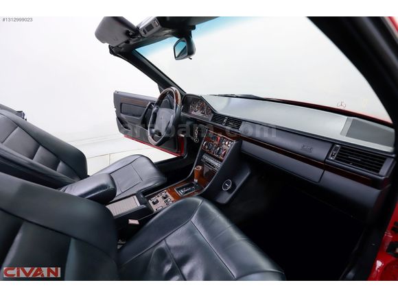 CİVAN 1996 MERCEDES E200 CABRİO-SPORTLİNE-ELK-TENTE-ISITMA-MAUN