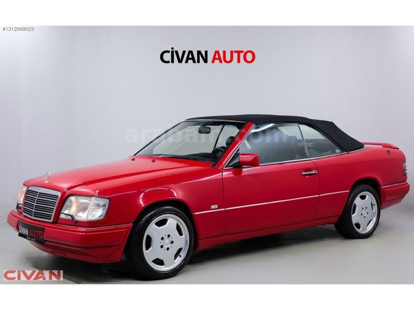CİVAN 1996 MERCEDES E200 CABRİO-SPORTLİNE-ELK-TENTE-ISITMA-MAUN
