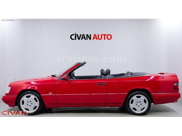 CİVAN 1996 MERCEDES E200 CABRİO-SPORTLİNE-ELK-TENTE-ISITMA-MAUN