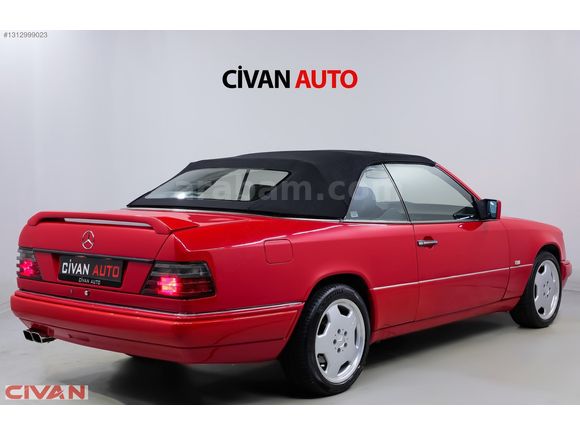 CİVAN 1996 MERCEDES E200 CABRİO-SPORTLİNE-ELK-TENTE-ISITMA-MAUN