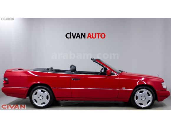 CİVAN 1996 MERCEDES E200 CABRİO-SPORTLİNE-ELK-TENTE-ISITMA-MAUN