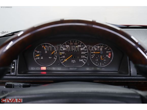 CİVAN 1996 MERCEDES E200 CABRİO-SPORTLİNE-ELK-TENTE-ISITMA-MAUN