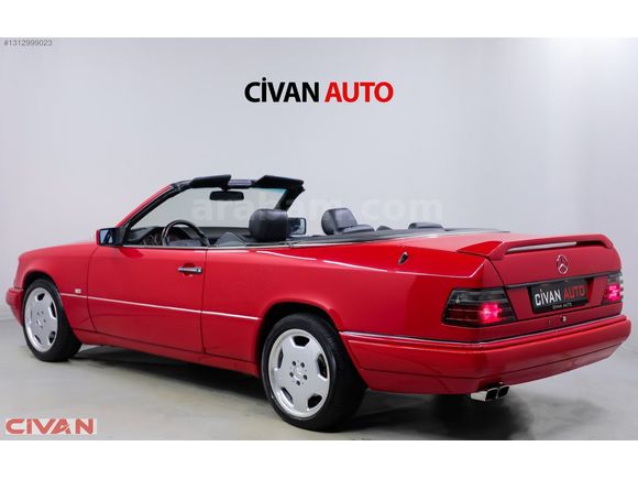 CİVAN 1996 MERCEDES E200 CABRİO-SPORTLİNE-ELK-TENTE-ISITMA-MAUN