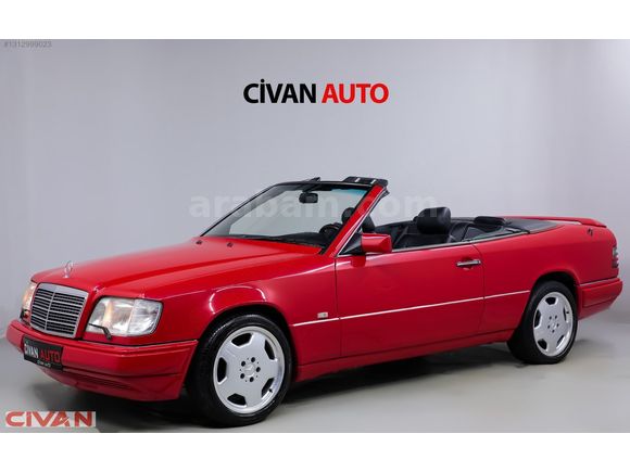 CİVAN 1996 MERCEDES E200 CABRİO-SPORTLİNE-ELK-TENTE-ISITMA-MAUN