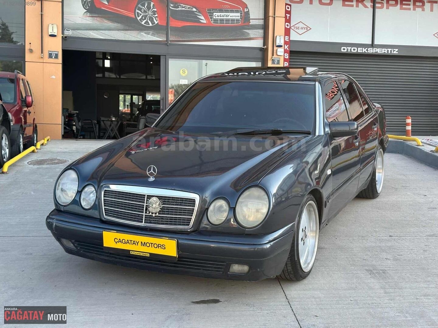 Galeriden Mercedes - Benz E 200 Classic 1997 Model Ankara 420.000 km Yeşil 6