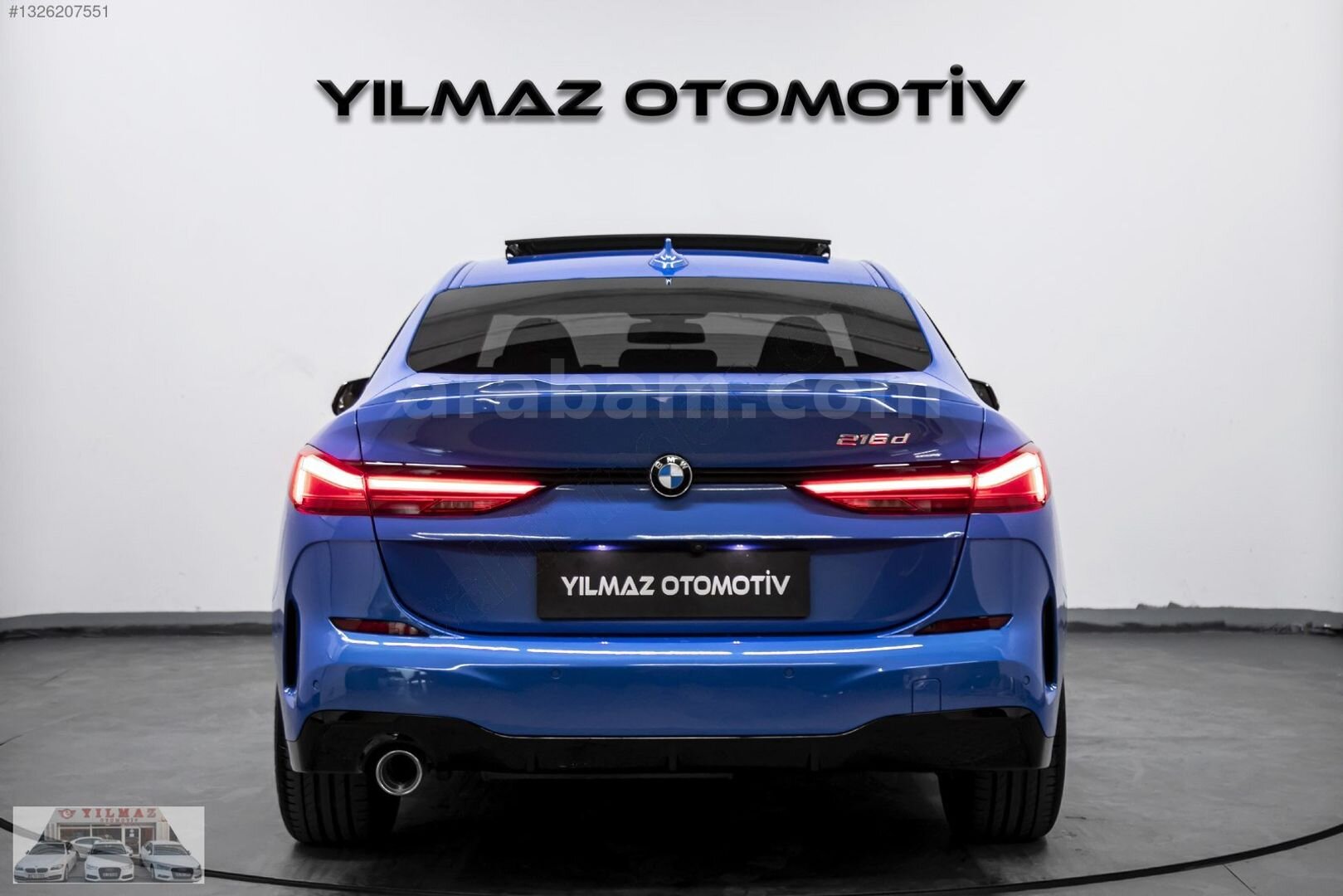 Galeriden BMW 2 Serisi 216d Gran Coupe First Edition M Sport 2020 Model İstanbul 93.000 km Mavi 6