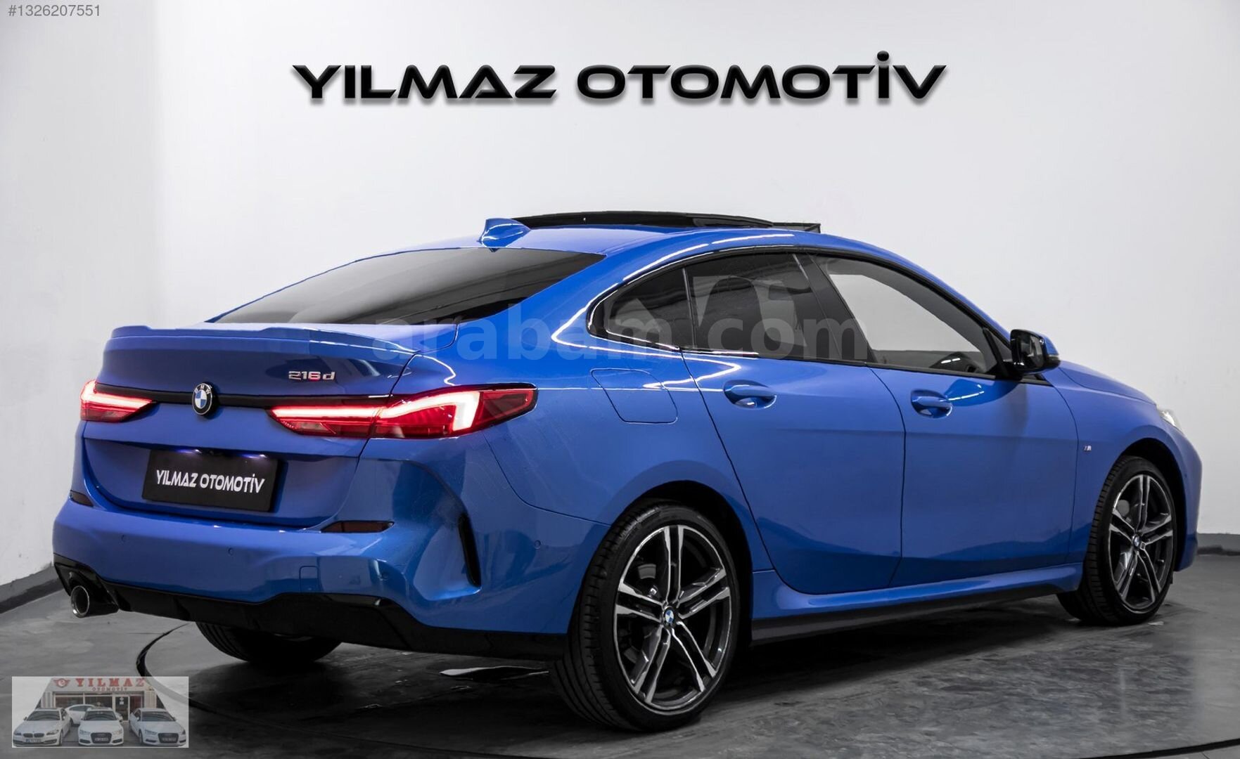 Galeriden BMW 2 Serisi 216d Gran Coupe First Edition M Sport 2020 Model İstanbul 93.000 km Mavi 7