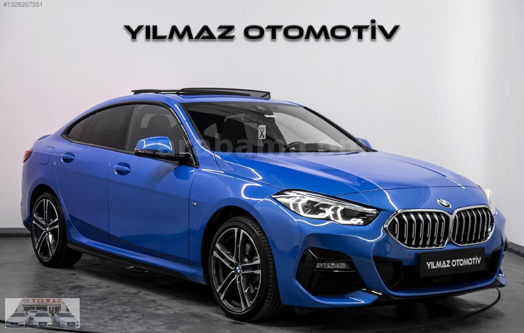 Galeriden BMW 2 Serisi 216d Gran Coupe First Edition M Sport 2020 Model İstanbul 93.000 km Mavi 1