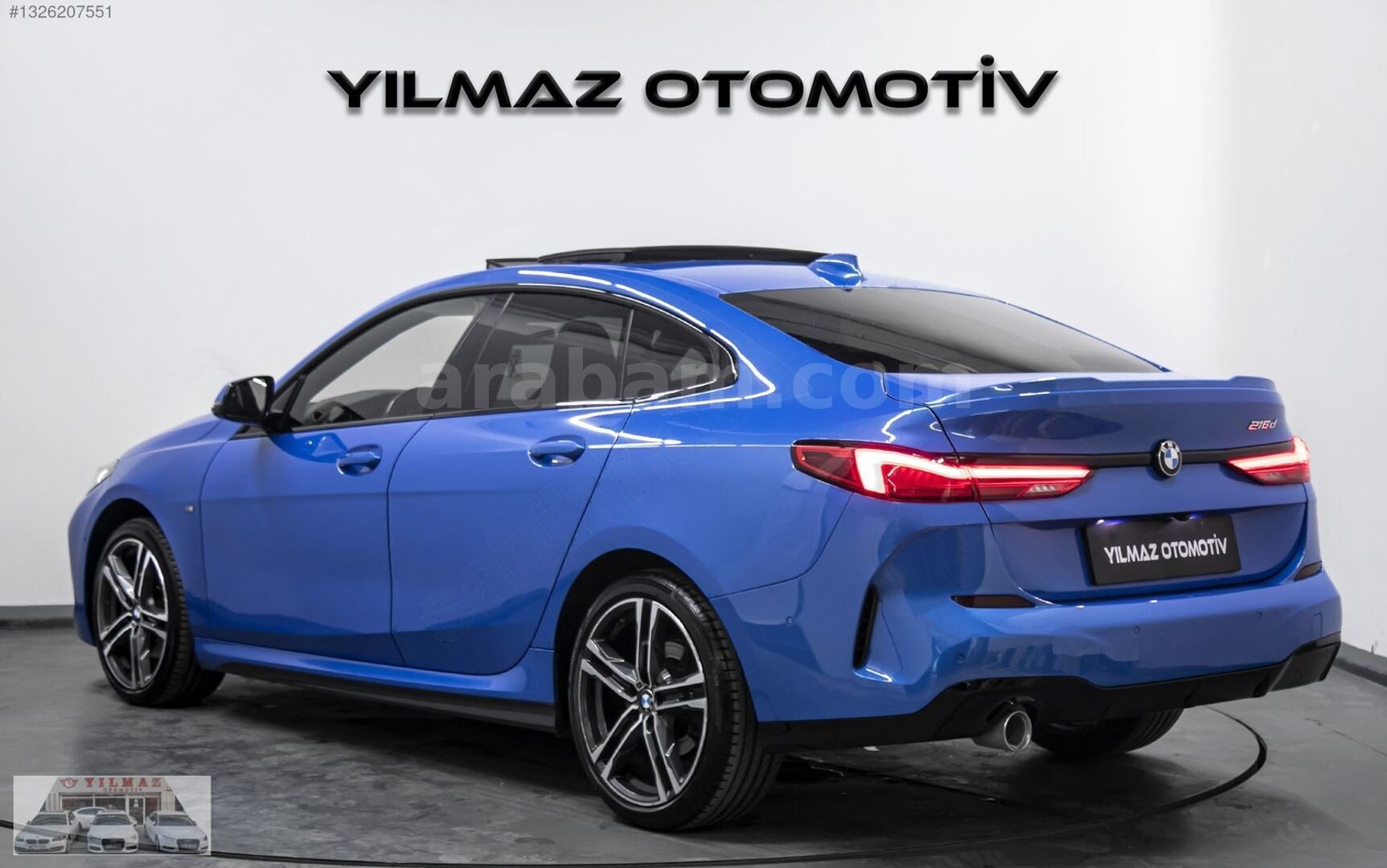 Galeriden BMW 2 Serisi 216d Gran Coupe First Edition M Sport 2020 Model İstanbul 93.000 km Mavi 5