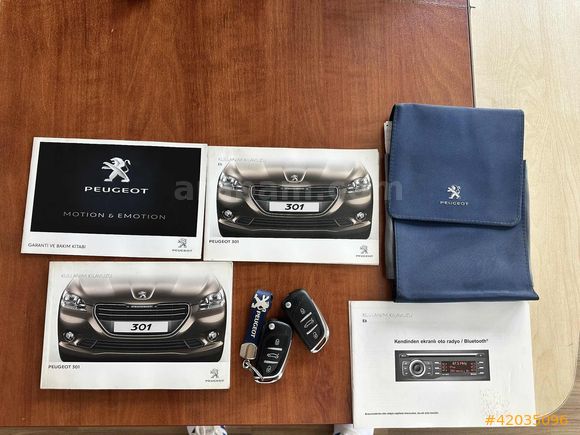 2015 Model PEUGEOT 301 1.6HDİ ACTIVE DEĞİŞENSİZ