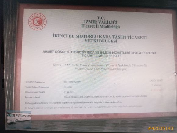 AHMET GÖKÇEN MİTSUBİSHİ CENTER DAN 2009 CİTİVAN KLİMALI
