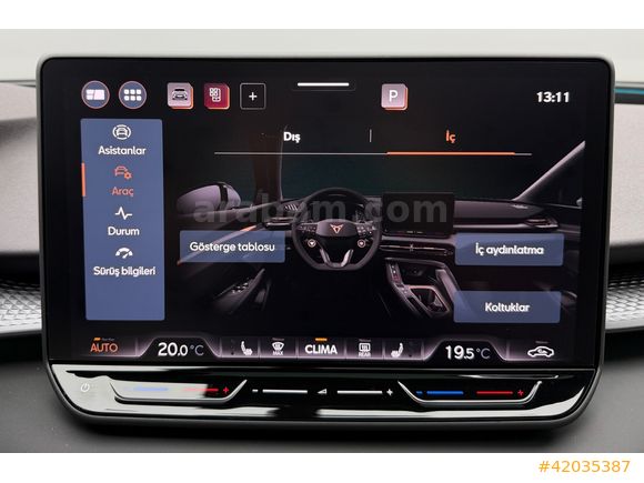 2025 CUPRA TERRAMAR VZ-LINE MAVİ / KAHVE+20 JNT+360+SENNHEISER+