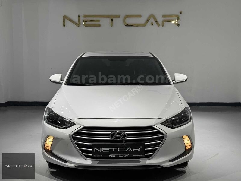 Galeriden Hyundai Elantra 1.6 D-CVVT Style 2017 Model Eskişehir 137.000 km Beyaz